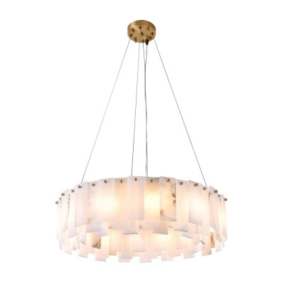 Подвесная люстра круглая Marble square Chandelier 60
