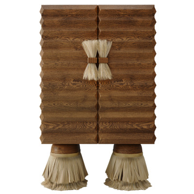 Кабинетный шкаф ZANZIBAR Relief Brown