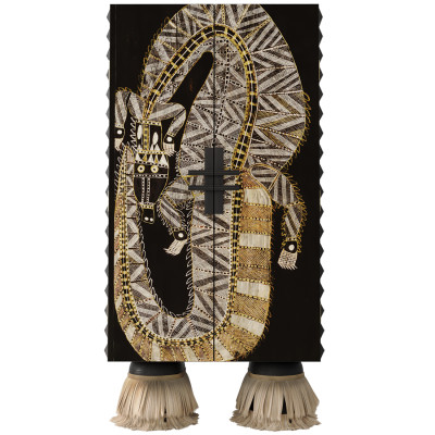 Шкаф ZANZIBAR Crocodile Black