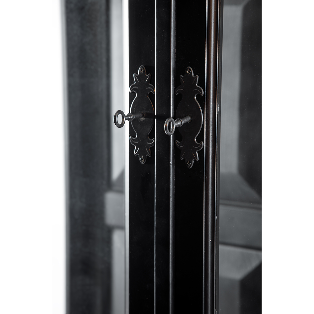 Шкаф-витрина French black
