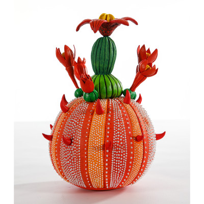 Статуэтка тропический фрукт Pandora Tropical Fruit Orange-Green