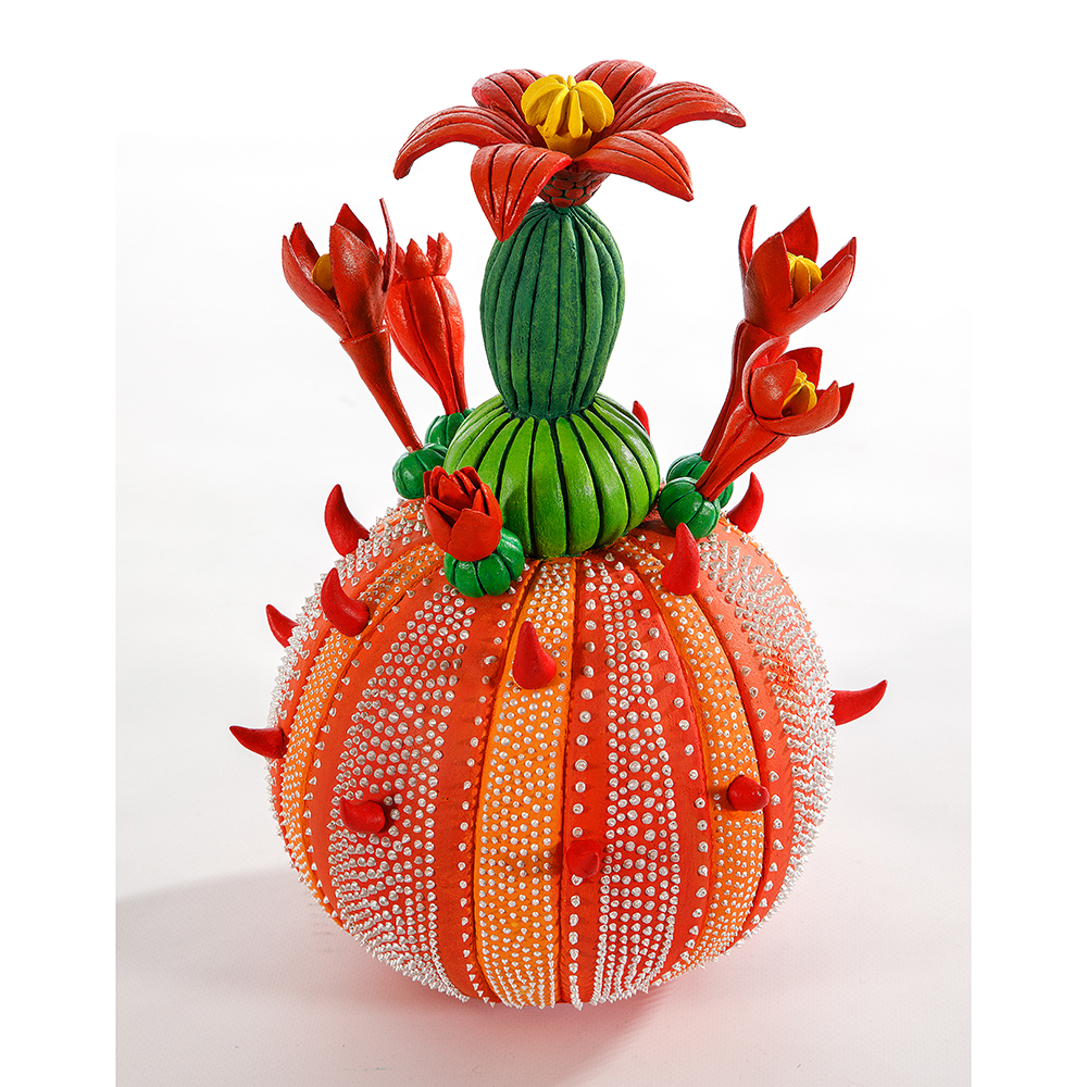 Статуэтка тропический фрукт Pandora Tropical Fruit Orange-Green