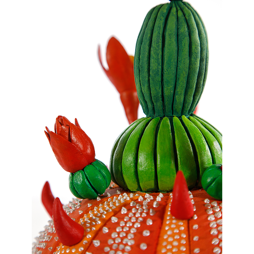 Статуэтка тропический фрукт Pandora Tropical Fruit Orange-Green