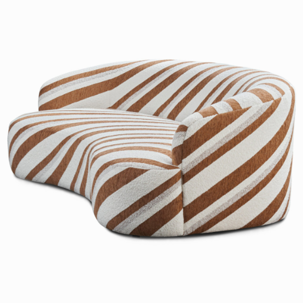 Диван WIGO Diagonal Stripe Ginger