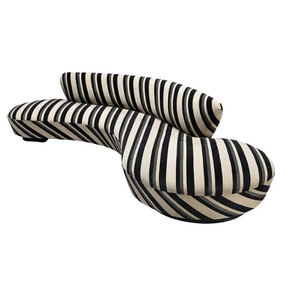 Диван Zanadu Diagonal Stripe Black
