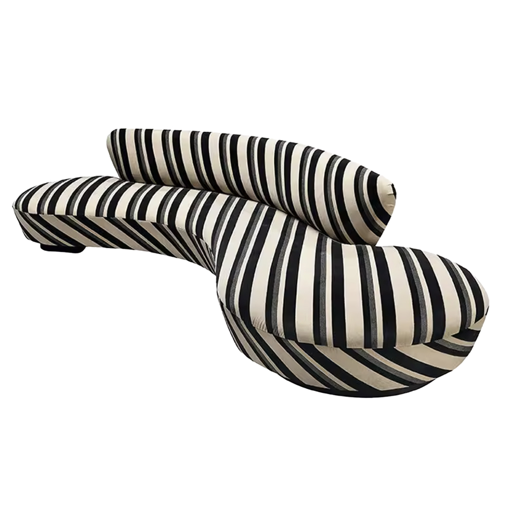 Диван Zanadu Diagonal Stripe Black