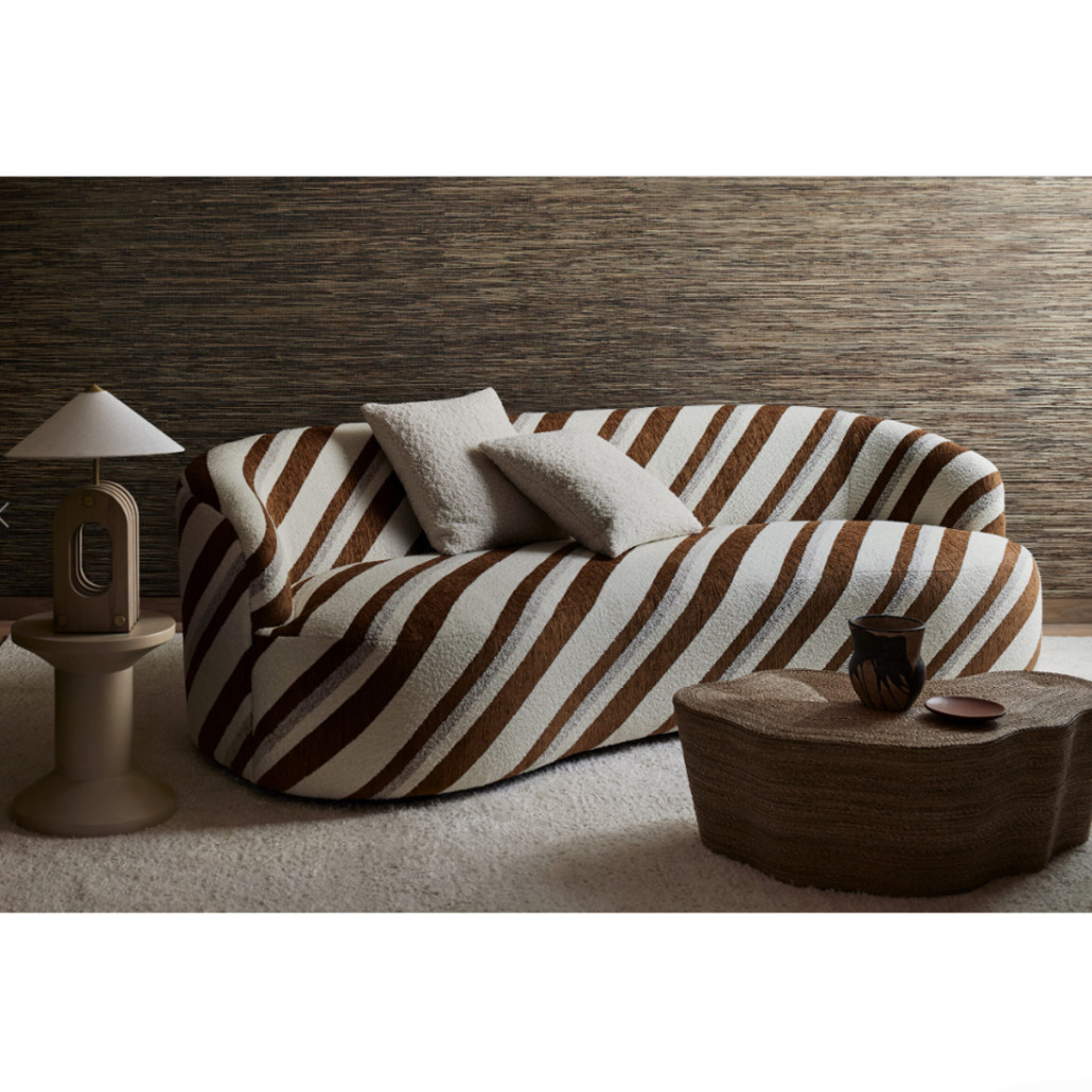 Диван WIGO Diagonal Stripe Ginger