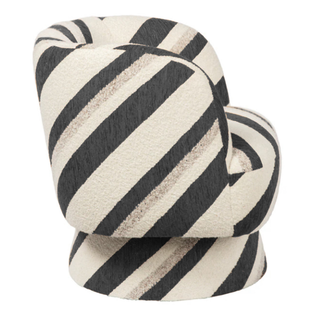 WIGO Diagonal Stripe Black