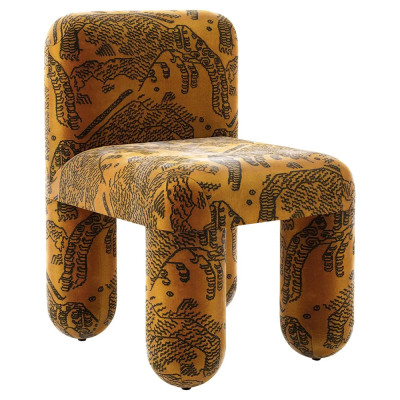 Стул GIOTTO Accent Dining Сhair Orange
