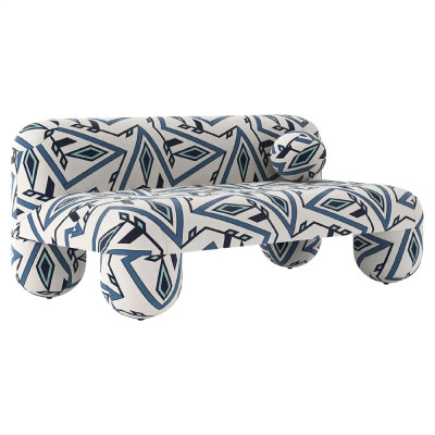 Диван GIOTTO Accent Sofa White-Blue