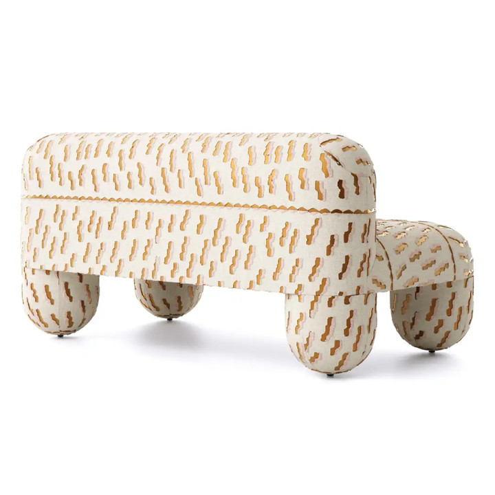 Диван GIOTTO Accent Sofa White-Gold