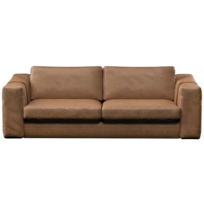 Диван ARGO Коричневая натуральная кожа