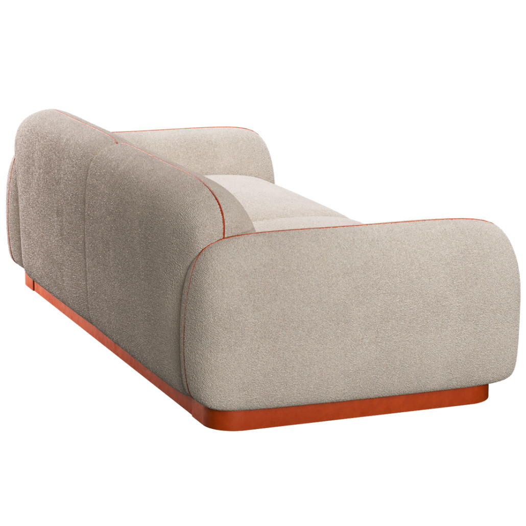 Диван Club с кожаной отделкой