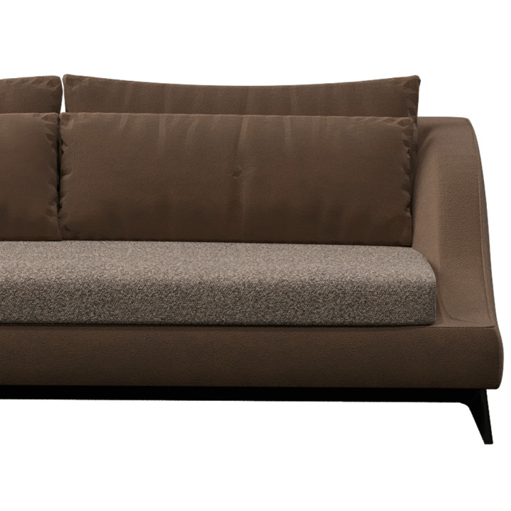 Диван Barry natural suede Замша