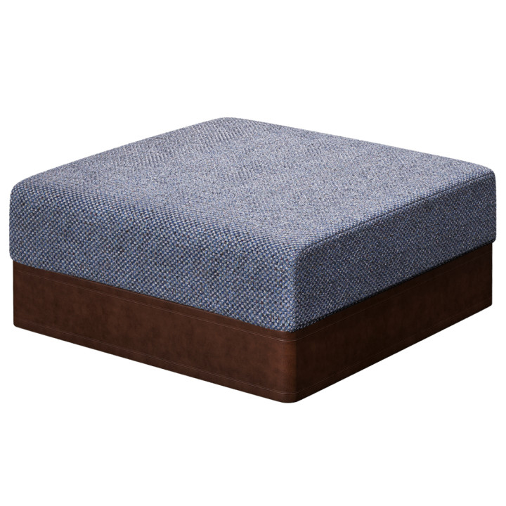 Пуф SOHO с кожаной отделкой