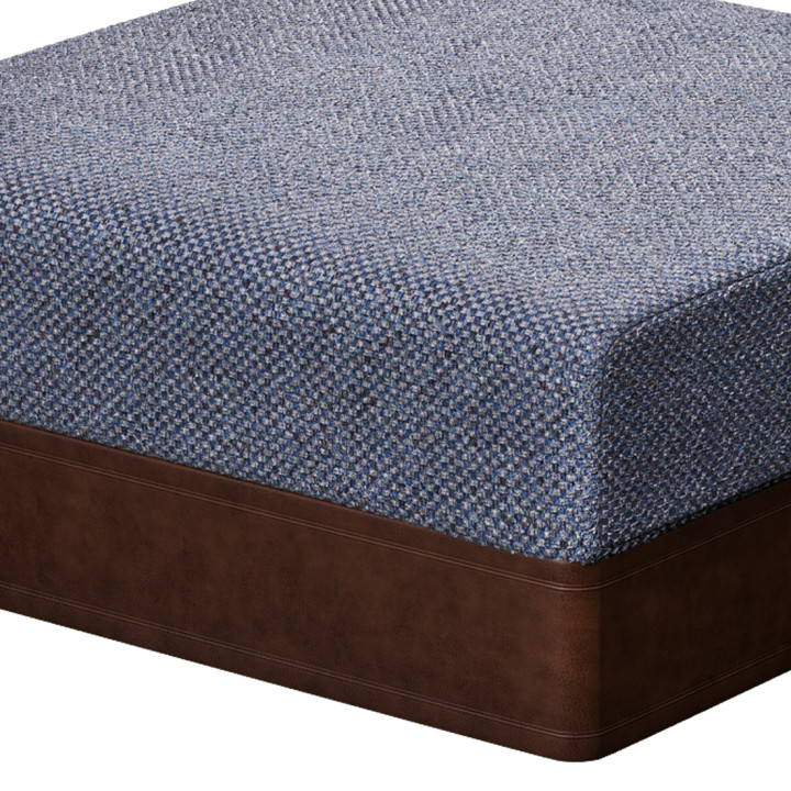 Пуф SOHO с кожаной отделкой