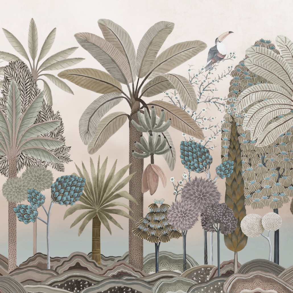 Обои Oasis Morning ручная роспись