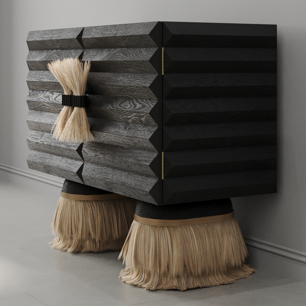 Буфет ZANZIBAR Relief Black