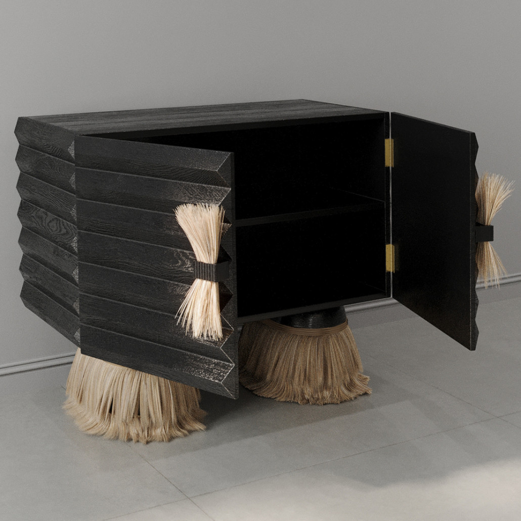 Буфет ZANZIBAR Relief Black
