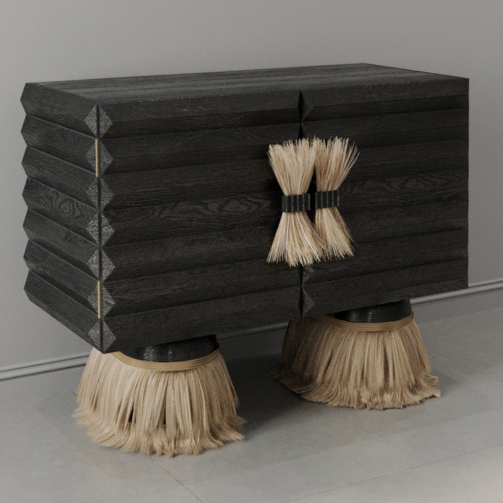 Буфет ZANZIBAR Relief Black