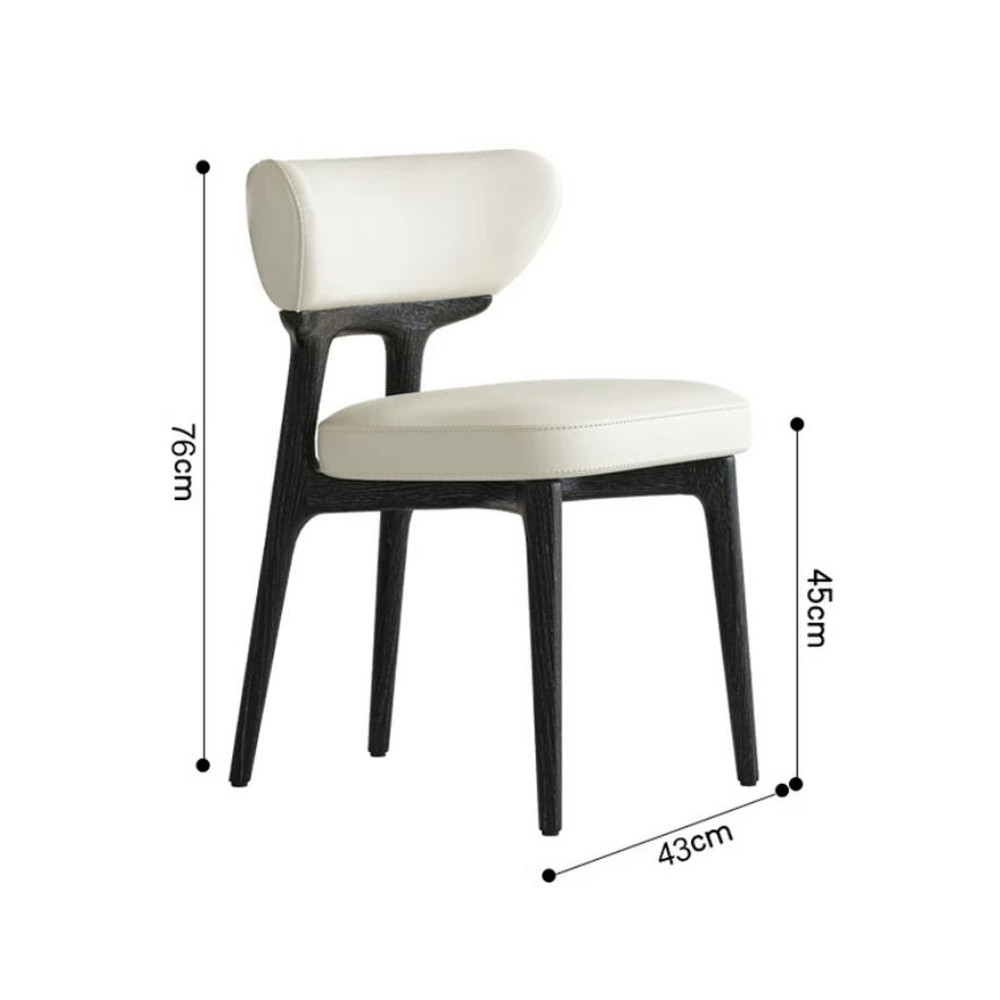 Стулс с каркасом и ножками из древесины и сиденьем и спинкой из букле Venice