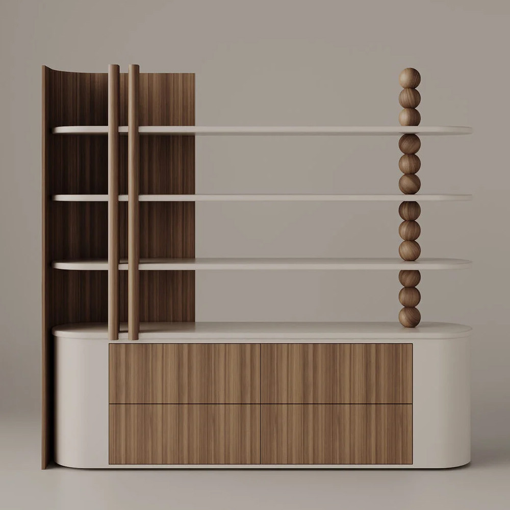 Стеллаж с тумбой NOEMI  Large