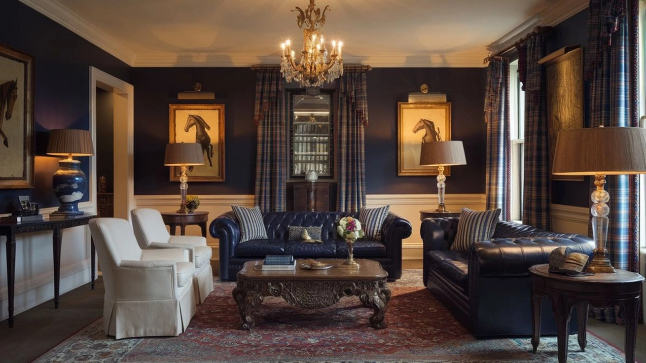 Английский стиль в интерьере