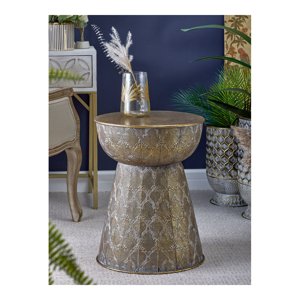 Приставной стол в африканском стиле Varna Side Table