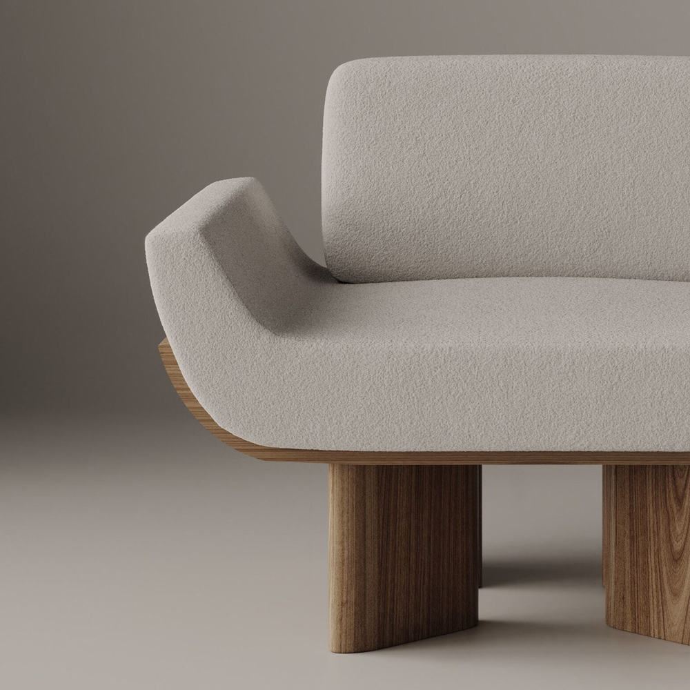 Кресло Recliner Solid Frame