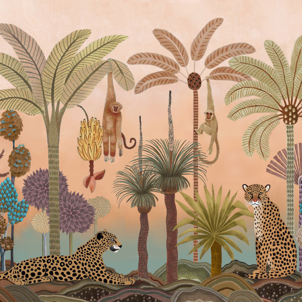 Обои Oasis Evening ручная роспись