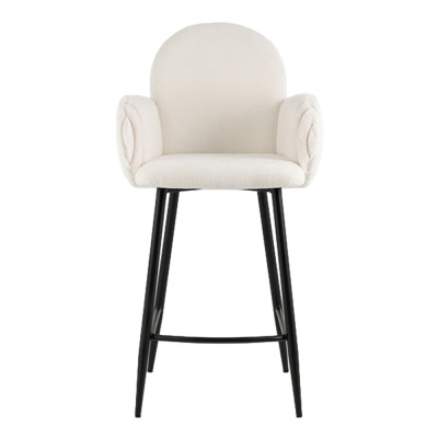 Барный стул Wide Velvet Bar stool Белый