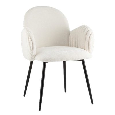 Стул Wide Velvet chair Белый