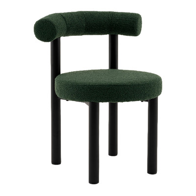 Стул Pierres Boucle Chair Зеленое букле