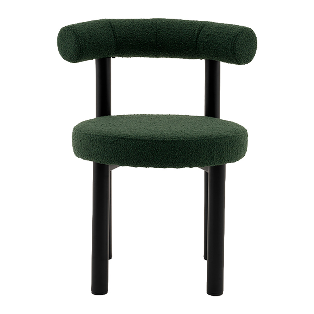 Стул Pierres Boucle Chair Зеленое букле