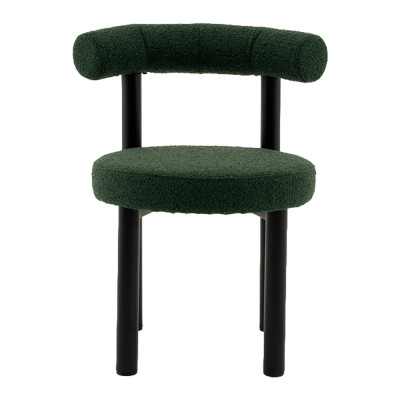 Стул Pierres Boucle Chair Зеленое букле