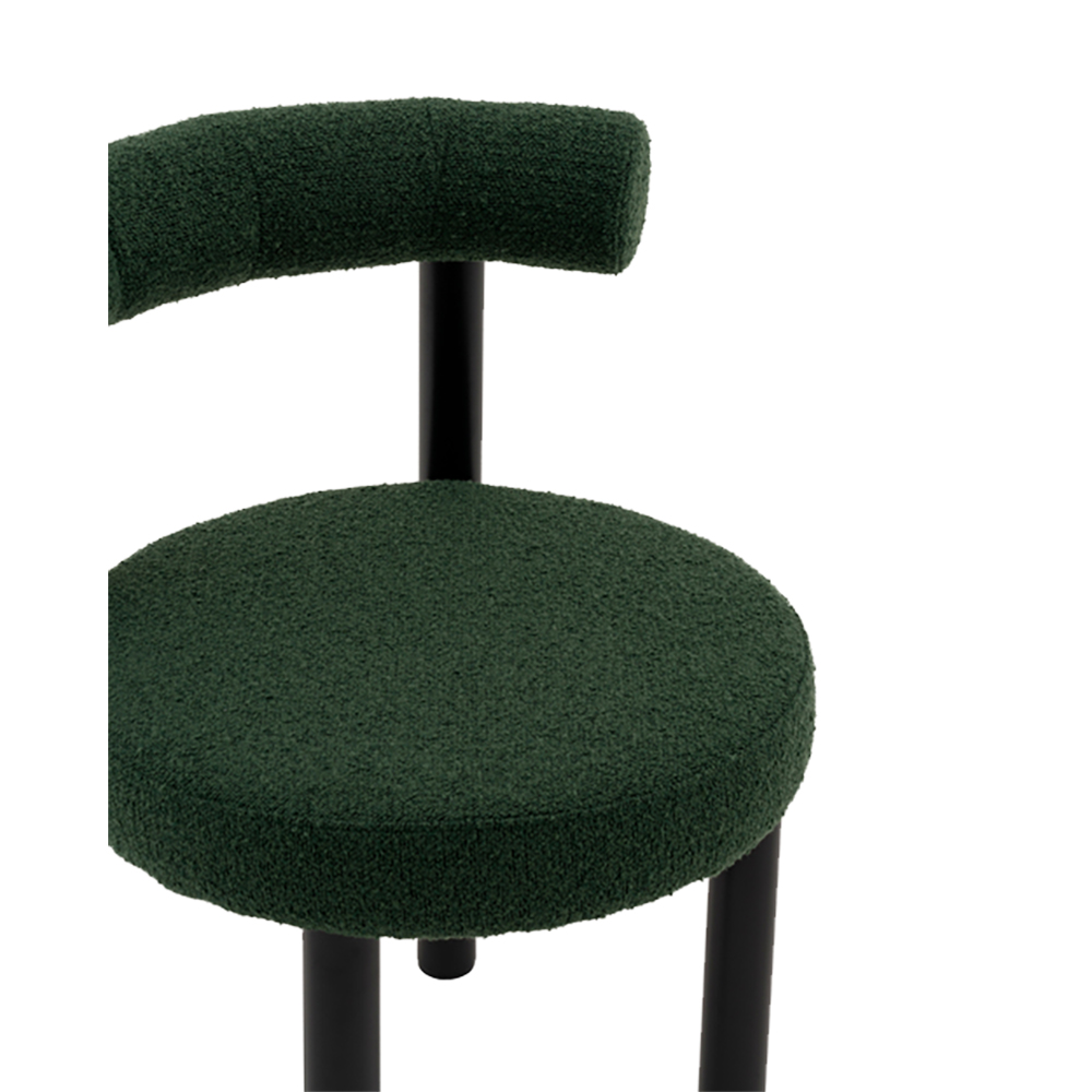 Стул Pierres Boucle Chair Зеленое букле