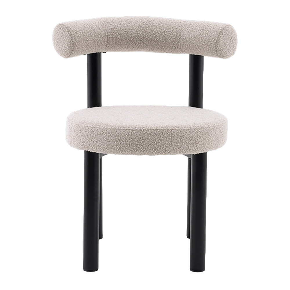 Стул Pierres Boucle Chair Бежевое букле
