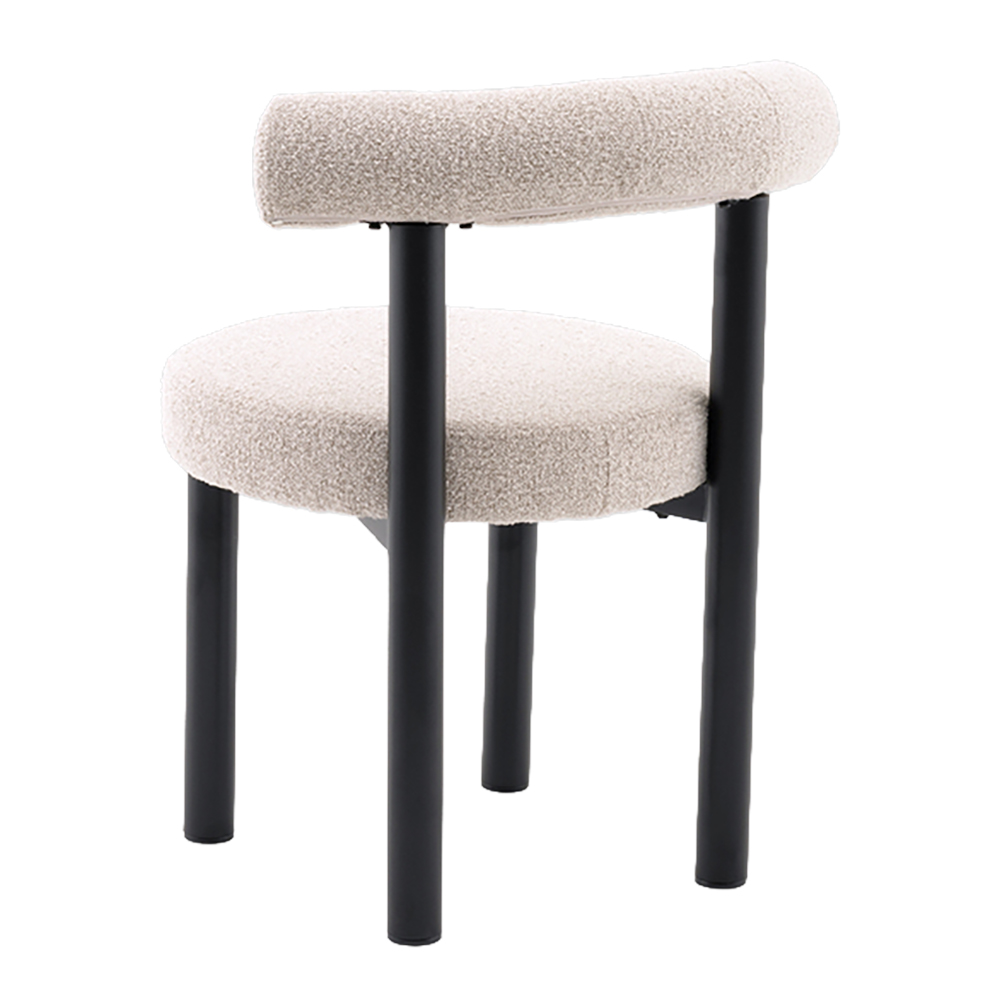 Стул Pierres Boucle Chair Бежевое букле
