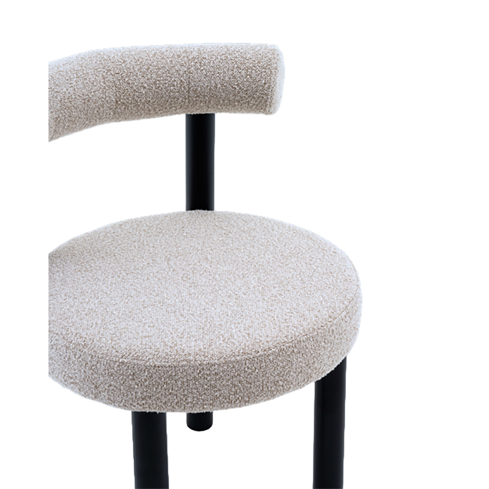 Стул Pierres Boucle Chair Бежевое букле