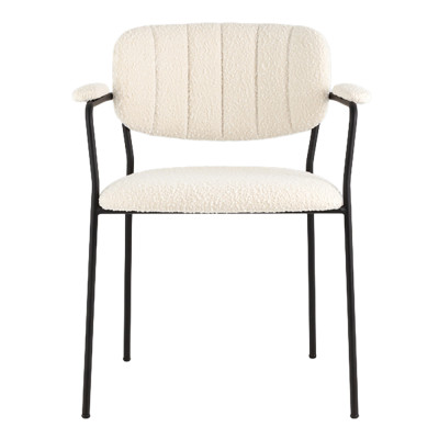 Стул Zeo Chair White с подлокотниками