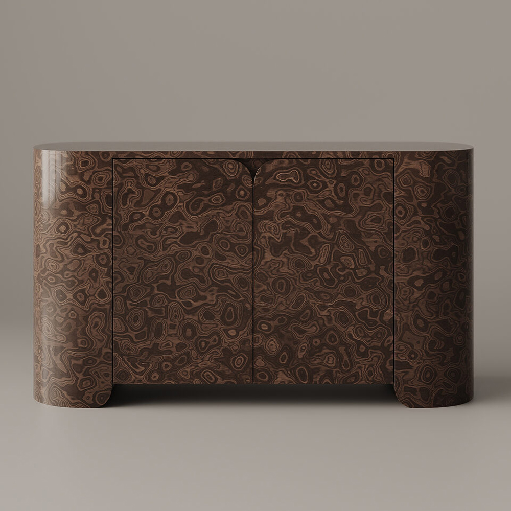 Комод овальный Chest of Drawers Exotic