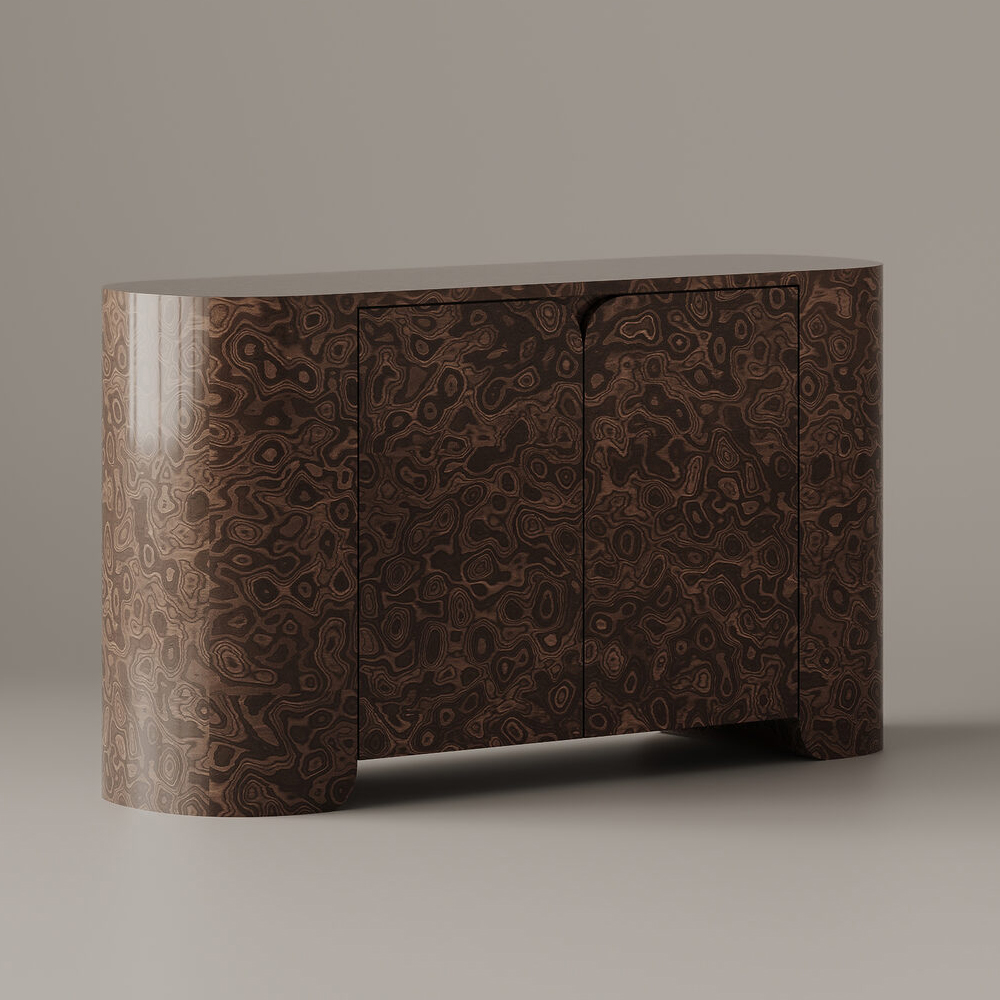 Комод овальный Chest of Drawers Exotic