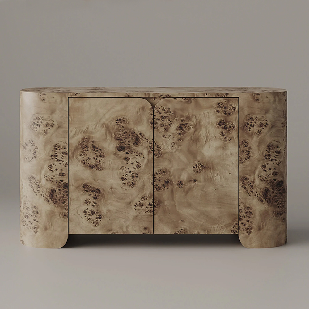 Комод овальный Chest of Drawers Poplar Root