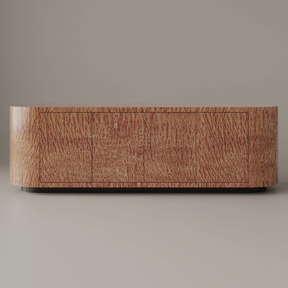 Большая овальная тумба Volumetric Pedestal of Fluidity