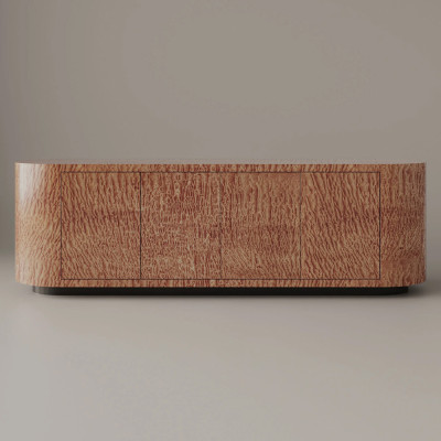 Большая овальная тумба Volumetric Pedestal of Fluidity