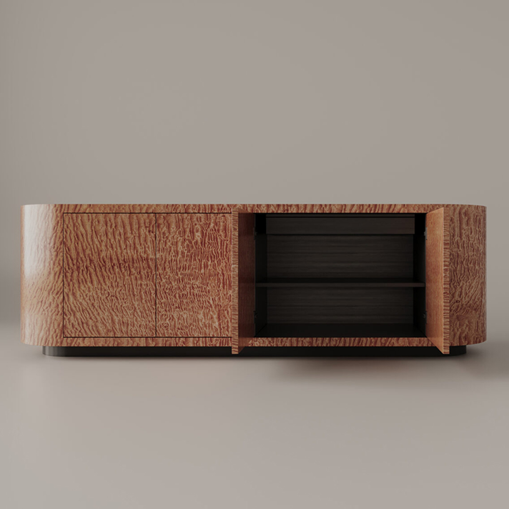 Большая овальная тумба Volumetric Pedestal of Fluidity