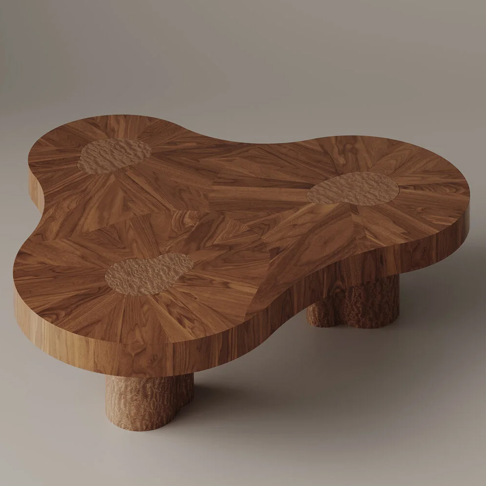 Журнальный стол с ассиметричной столешницей Eastward Grounds