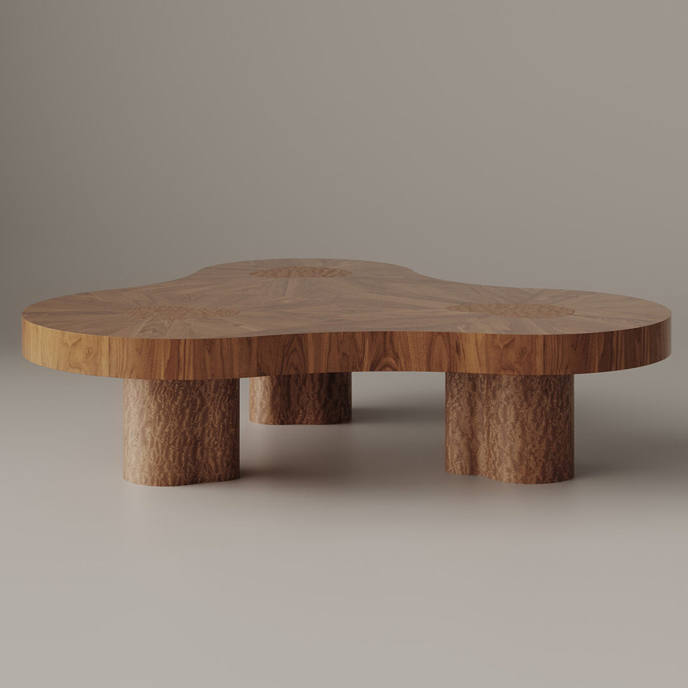 Журнальный стол с ассиметричной столешницей Eastward Grounds