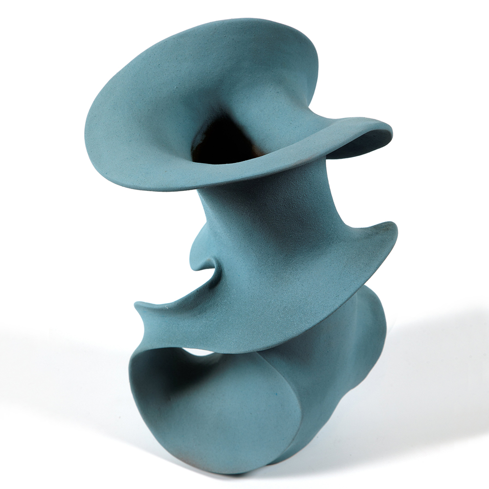 Ваза необычной формы Yesaun Авторская керамика