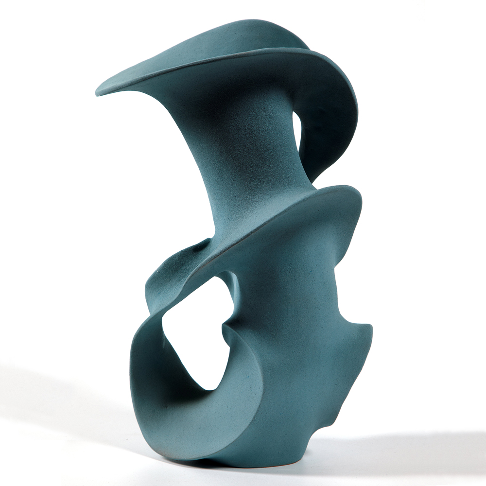 Ваза необычной формы Yesaun Авторская керамика